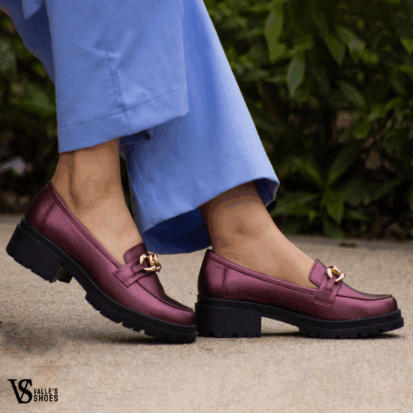 Macarena Uva Metálico